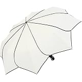Pierre Cardin Easymatic light, Parapluie pliants blanc weiß 101 cm